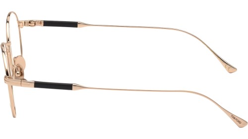 Tom Ford FT5717-Private Collection - 028 - 49 Brillenfassungen Roségold Rund