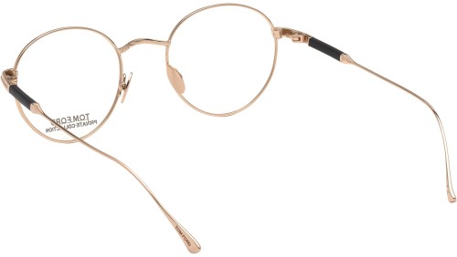 Tom Ford FT5717-Private Collection - 028 - 49 Brillenfassungen Roségold Rund