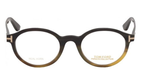 Tom Ford FT5720-Private Collection REAL HORN - 064 - 49 Brillenfassungen Oval