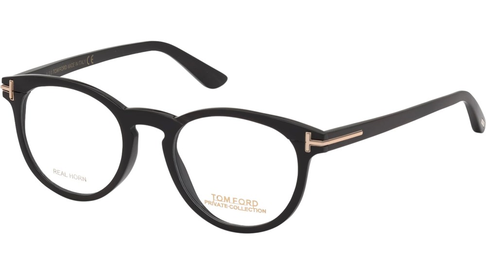 Tom Ford FT5721-Private Collection - 063 - 49 Brillenfassungen Panto / Abgerundet