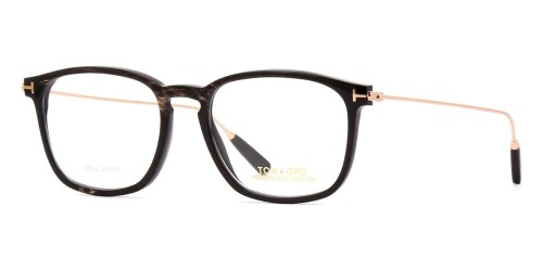 Tom Ford FT5722-Private Collection REAL HORN - 063 - 52 Brillenfassungen Eckig