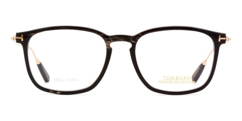 Tom Ford FT5722-Private Collection REAL HORN - 063 - 52 Brillenfassungen Eckig