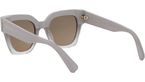 Bvlgari BV40013I B ZERO1 - 20E - 49 Sonnenbrillen Grau Eckig