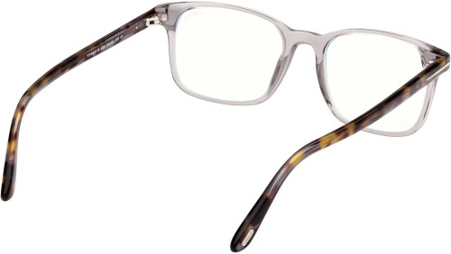 Tom Ford FT5831-B - 020 - 51 - MIT BLAU-VIOLETTEM LICHTFILTER-GLÄSERN Brillenfassungen Eckig
