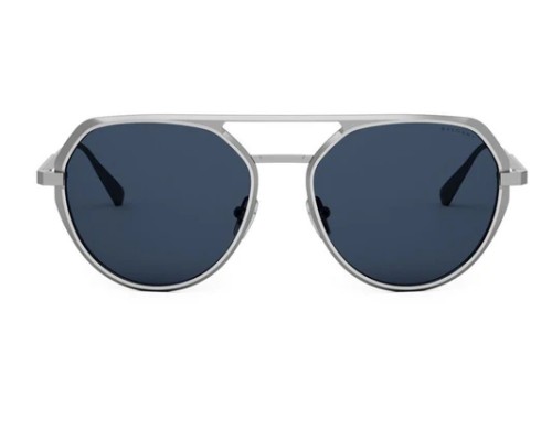 Bvlgari BV40019U OCTO - 17V - 56 Sonnenbrillen Silber Pilot (Aviator)