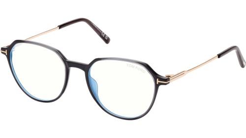 Tom Ford - Brillenfassungen - FT5875-B - 020 - 52 - MIT BLAU-VIOLETTEM LICHTFILTER-GLÄSERN