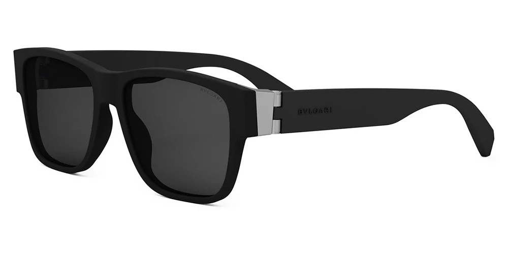 Bvlgari BV40022I ALUMINIUM - 02A - 56 Sonnenbrillen Schwarz Eckig