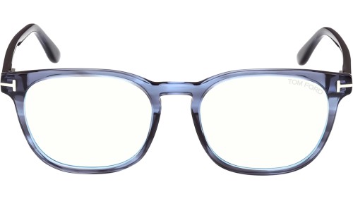 Tom Ford FT5868-B - 092 - 51 - MIT BLAU-VIOLETTEM LICHTFILTER-GLÄSERN Brillenfassungen