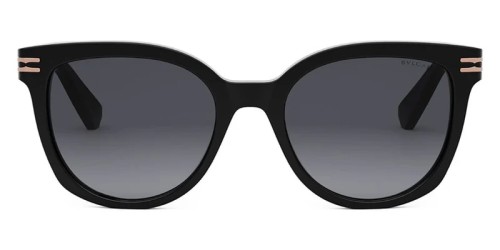 Bvlgari BV40027I B ZERO1 - 01B - 52 Sonnenbrillen Schwarz Kissenform (Abgerundet)