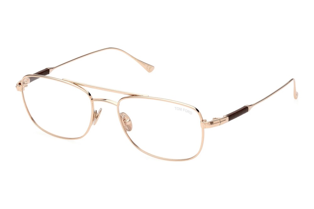 Tom Ford FT5848-Private Collection - 028 - 54 Brillenfassungen Gold Pilot (Aviator)