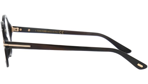Tom Ford FT5850-Private Collection REAL HORN - 063 - 47 Brillenfassungen Rund
