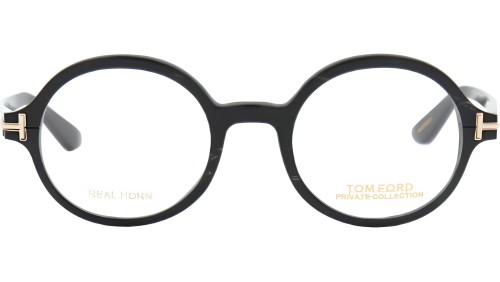 Tom Ford FT5850-Private Collection REAL HORN - 063 - 47 Brillenfassungen Rund
