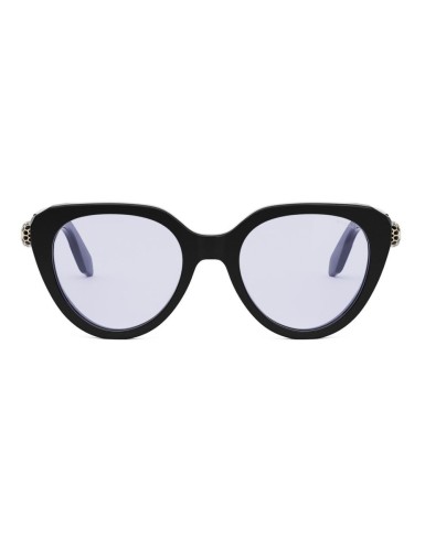 Bvlgari BV50003I SERPENTI - 001 - 51 Brillenfassungen Schwarz Kissenform (Abgerundet)