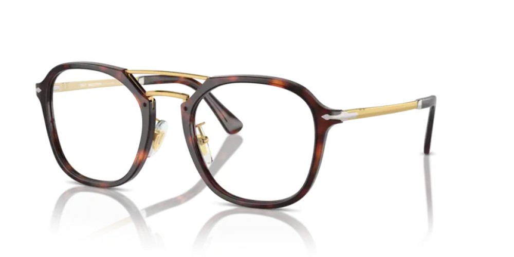 Persol PO3352S - 24/GG - 55 - MIT TRANSITIONS-GLÄSERN Sonnenbrillen Havanna Eckig