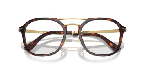 Persol PO3352S - 24/GG - 55 - MIT TRANSITIONS-GLÄSERN Sonnenbrillen Havanna Eckig