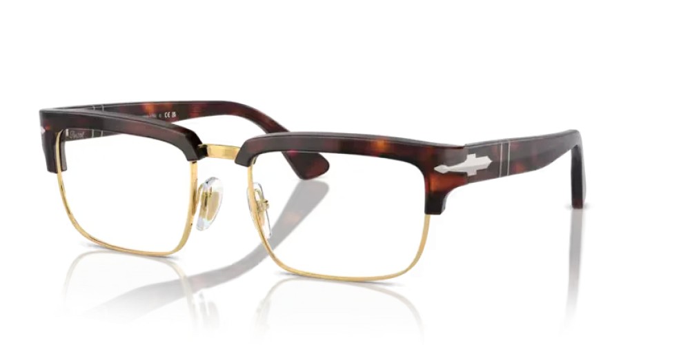 Persol 0PO3354S - 24/GG - 56 - MIT TRANSITIONS-GLÄSERN Sonnenbrillen Havanna Rechteck