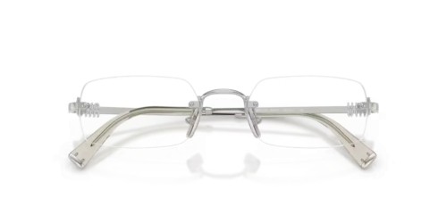 MIU MIU MU 50YV - 1BC1O1 - 52 Brillenfassungen Silber Rechteck