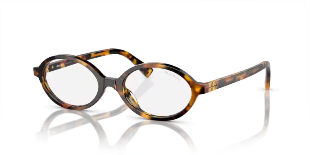 MIU MIU MU 04ZS - VAU08N - ​50 - MIT BLAU-VIOLETTEM LICHTFILTER-GLÄSERN Sonnenbrillen Oval