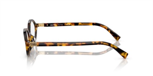 MIU MIU MU 04ZS - VAU08N - ​50 - MIT BLAU-VIOLETTEM LICHTFILTER-GLÄSERN Sonnenbrillen Oval