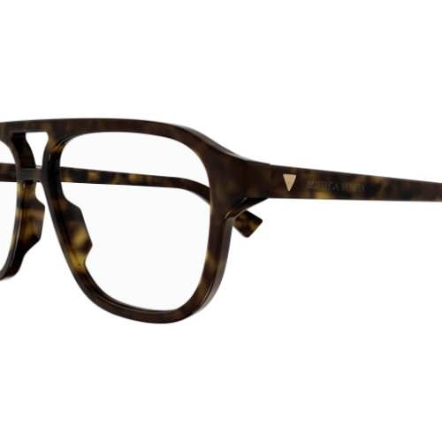Bottega Veneta BV1294O - 002 - 56 Brillenfassungen Havanna Pilot (Aviator)