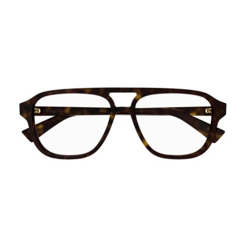 Bottega Veneta BV1294O - 002 - 56 Brillenfassungen Havanna Pilot (Aviator)