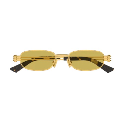 Bottega Veneta BV1381S - 002 - 50 Sonnenbrillen Gold Oval