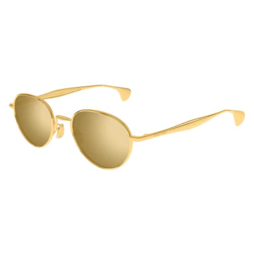 Bottega Veneta BV1396S - 002 - 50 Sonnenbrillen Gold Oval