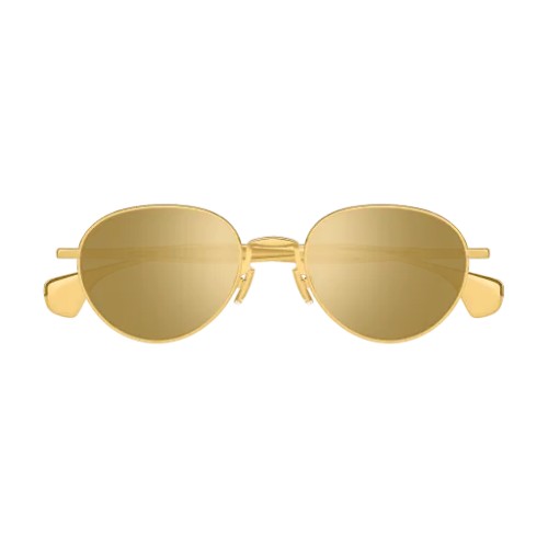 Bottega Veneta BV1396S - 002 - 50 Sonnenbrillen Gold Oval