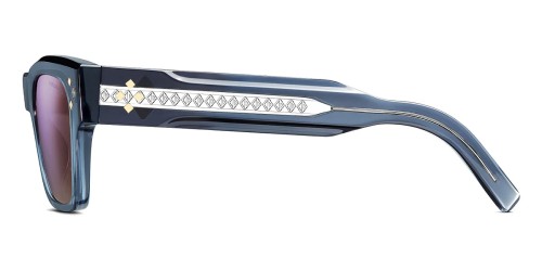 Dior CD DIAMOND S2I - 30G7 Z - 54 Sonnenbrillen Blau Eckig