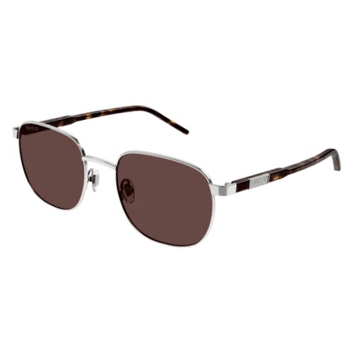Gucci GG1799S - 002 - 54 Sonnenbrillen Silber Panto / Abgerundet