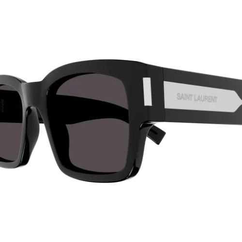 Saint Laurent SL 617 - 001 - 53 Sonnenbrillen Schwarz Eckig