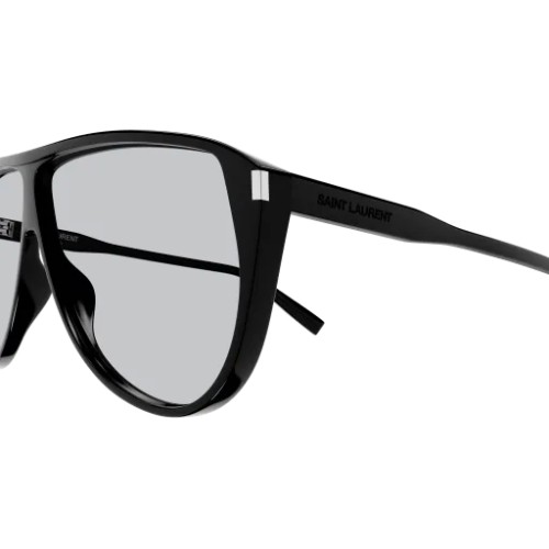 Saint Laurent SL 731 GASPAR - 001 - 65 Sonnenbrillen Schwarz Pilot (Aviator)