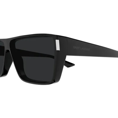 Saint Laurent SL 757 - 001 - 64 Sonnenbrillen Schwarz Eckig