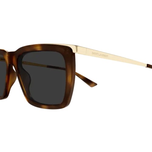 Saint Laurent SL 765 - 004 - 56 Sonnenbrillen Havanna Eckig
