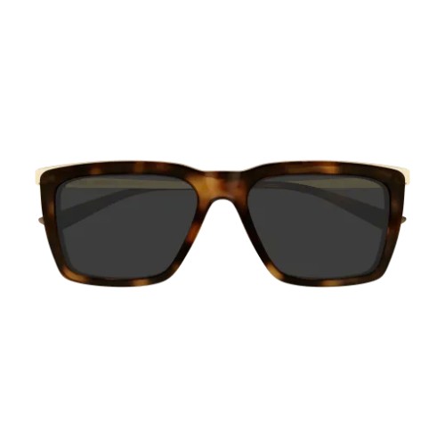Saint Laurent SL 765 - 004 - 56 Sonnenbrillen Havanna Eckig