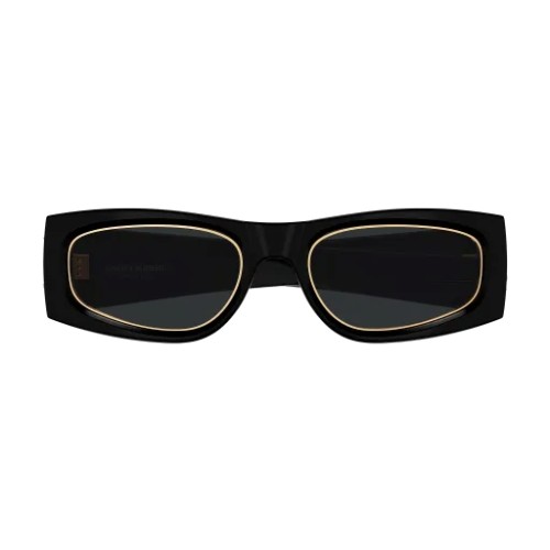 Saint Laurent SL M140 RIM - 001 - 54 Sonnenbrillen Schwarz Oval