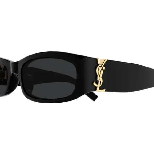 Saint Laurent SL M152 - 001 - 55 Sonnenbrillen Schwarz Eckig