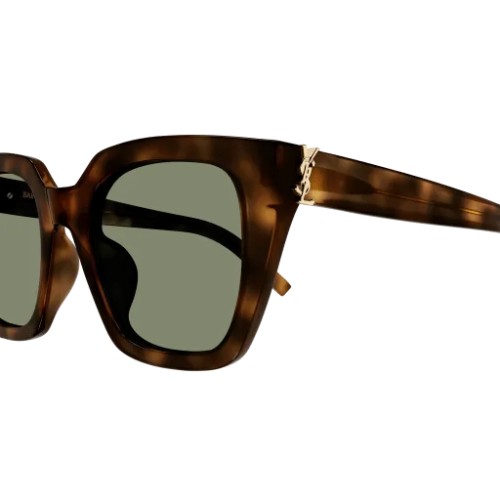 Saint Laurent SL M143 - 003 - 51 Sonnenbrillen Havanna Eckig