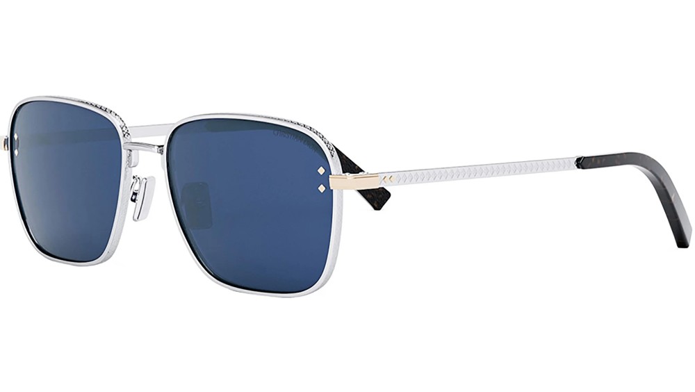 Dior CD DIAMOND S4U - F2B0 N - 55 Sonnenbrillen Silber Eckig