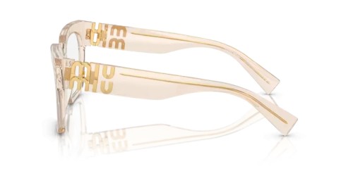 MIU MIU MU 04UV - 11T1O1 - 52 Brillenfassungen Eckig