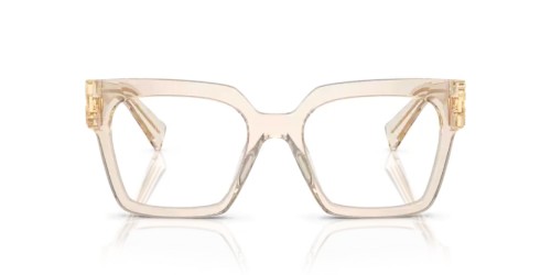 MIU MIU MU 04UV - 11T1O1 - 52 Brillenfassungen Eckig