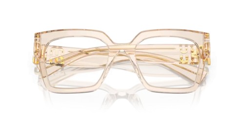 MIU MIU MU 04UV - 11T1O1 - 52 Brillenfassungen Eckig