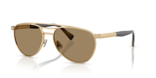BRUNELLO CUCINELLI - Sonnenbrillen - BC2007SM - 501653 - 56 - VERGOLDET (GOLD PLATED)