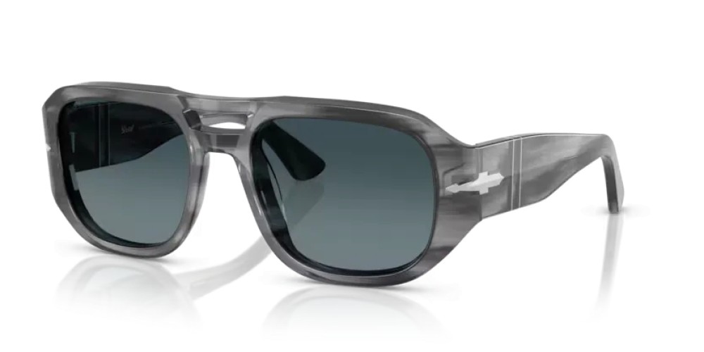Persol PO3373S - 1192S3 - 56 - MIT POLARISIERTEN GLÄSERN Sonnenbrillen Pilot (Aviator)