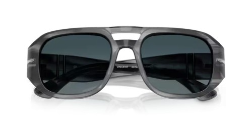Persol PO3373S - 1192S3 - 56 - MIT POLARISIERTEN GLÄSERN Sonnenbrillen Pilot (Aviator)