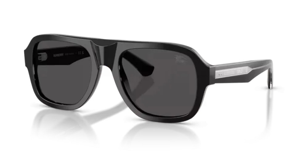 BURBERRY BE4478 - 420687 - 55 Sonnenbrillen Schwarz Pilot (Aviator)