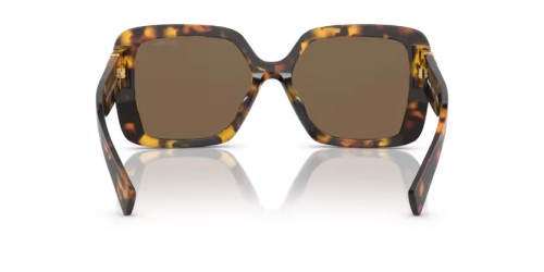 MIU MIU MU 10YS - VAU06B - 56 Sonnenbrillen Honig Havanna Unregelmäßig