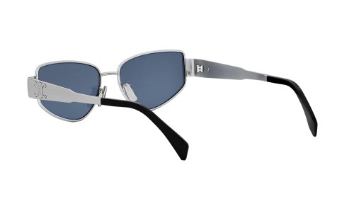 Celine CL40293U - 16V - 55 Sonnenbrillen Silber Cat Eye