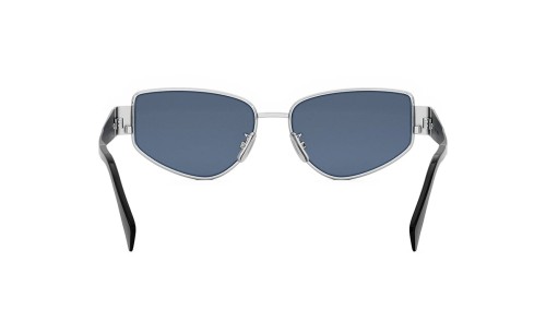 Celine CL40293U - 16V - 55 Sonnenbrillen Silber Cat Eye