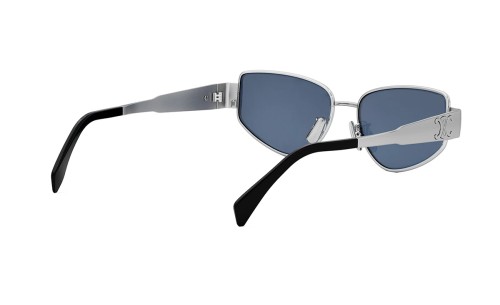 Celine CL40293U - 16V - 55 Sonnenbrillen Silber Cat Eye